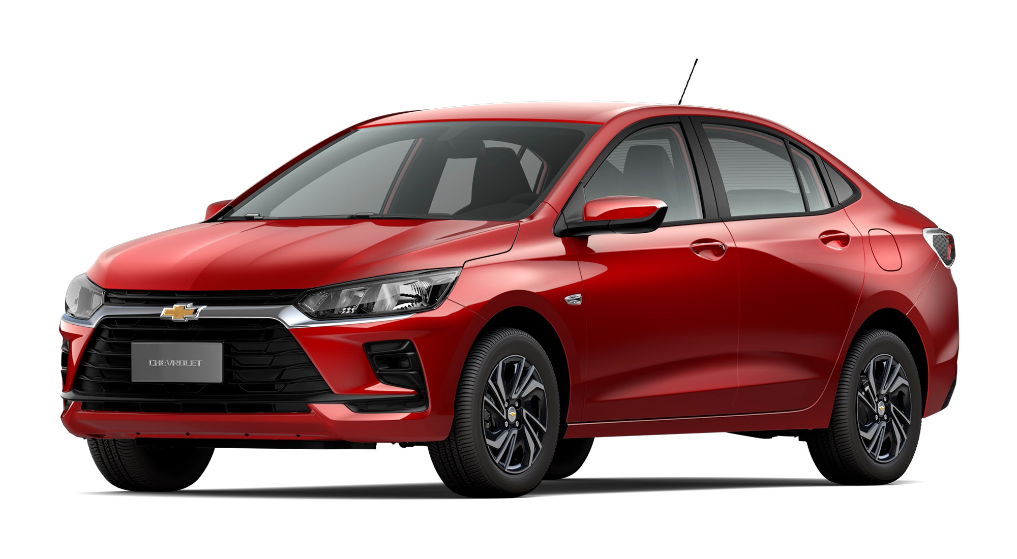 Conheça o Onix Plus 2027 no modelo 1.0 MT na cor Vermelho Scarlet